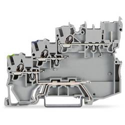 WAGO 2020-5317/102-000 Dreistock-Aktorenklemme 7 mm Push-In-Klemme Belegung: mit PE-Gehäuse Kontakt Grau 50 St. Piece
