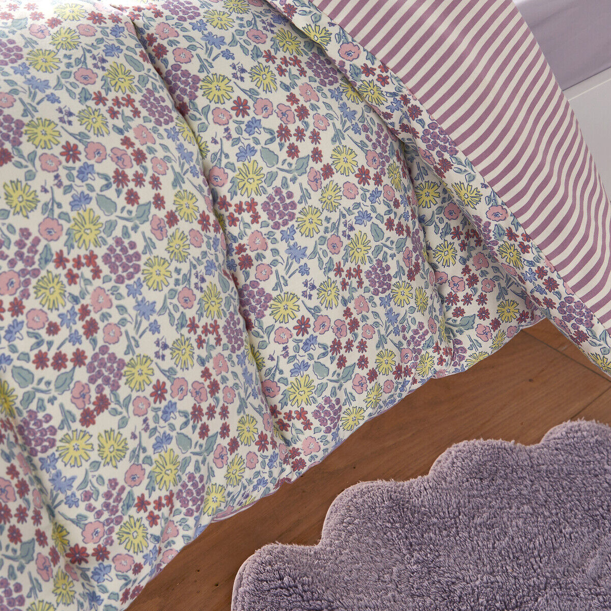 LA REDOUTE INTERIEURS Couette et taie d'oreiller imprimés, Field