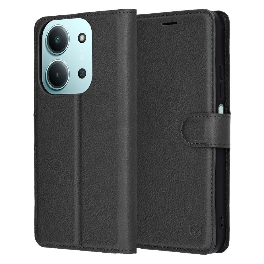 Techsuit - Leather Folio - Xiaomi Redmi 15C 4G / Poco C85 4G - Black (Xiaomi Redmi 15 5G) (59432807)