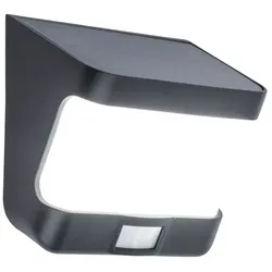 Lutec Solar-Außenwandleuchte Try Kunststoff