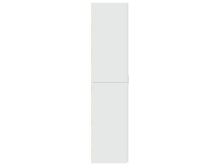 Promotion mai  * Buffet haut - Armoire haute salon - blanc 80x42 5x185 cm EU10743281434