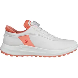 ecco Golfschuhe Damen Golf Core BOA, weiss/coral