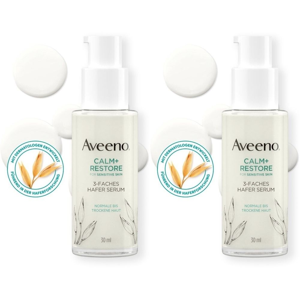 Aveeno Calmrest 3Fach Seru x2 2x30 ml Lotion