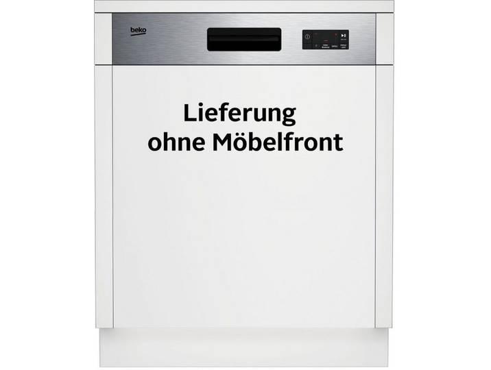 BEKO teilintegrierbarer Geschirrspüler BDSN15O30X 7688901677, 14 Maßgedecke, Hocheinbaufähig & SelfDry – flexibel bis 92 cm, trocknet automatisch
