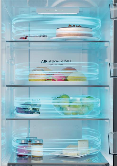 HAIER Frigorifero Combinato Hdpr1618cnpk Classe C 352 Lt-inox
