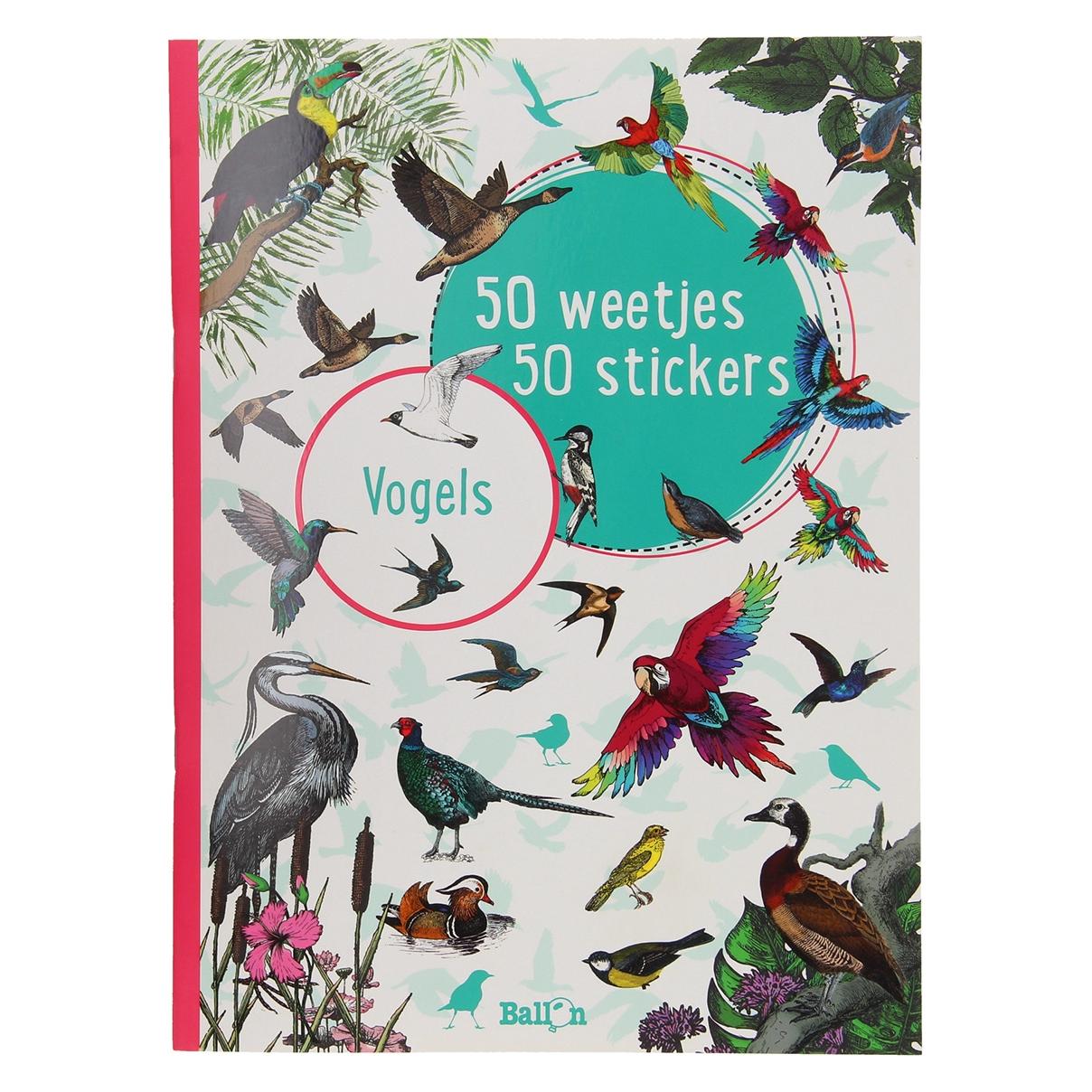Standaard 50 Fakten 50 Aufkleber - Vögel (50 Sticker) (42093971)