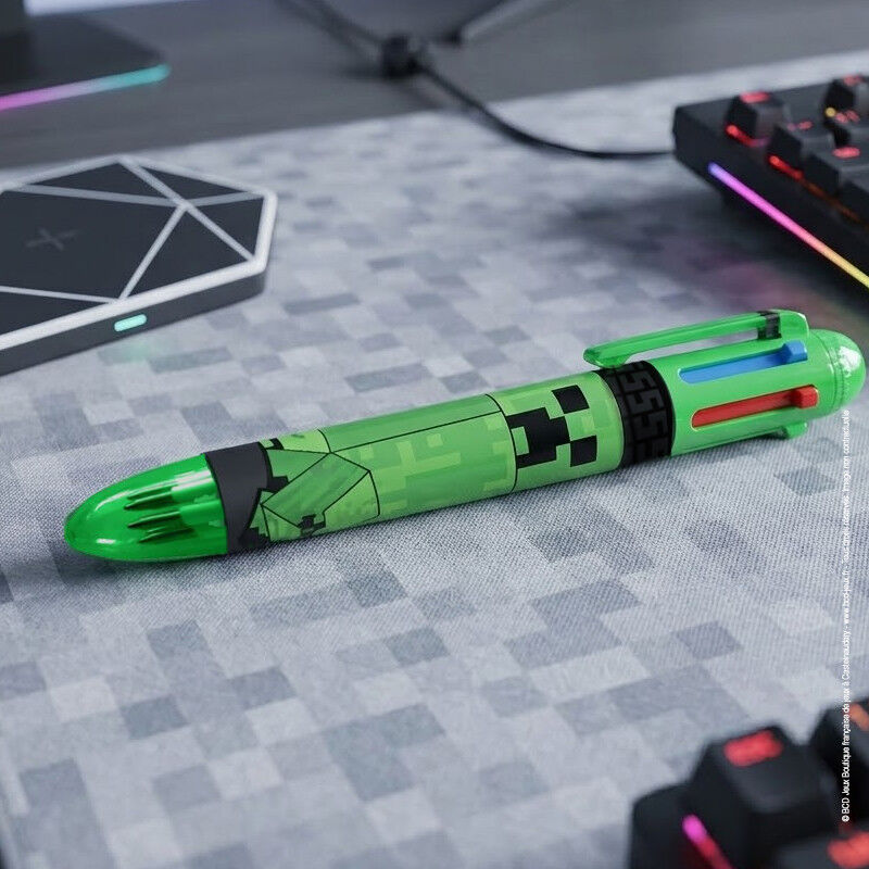 Stylo 6 couleurs Minecraft - Kids Euroswan