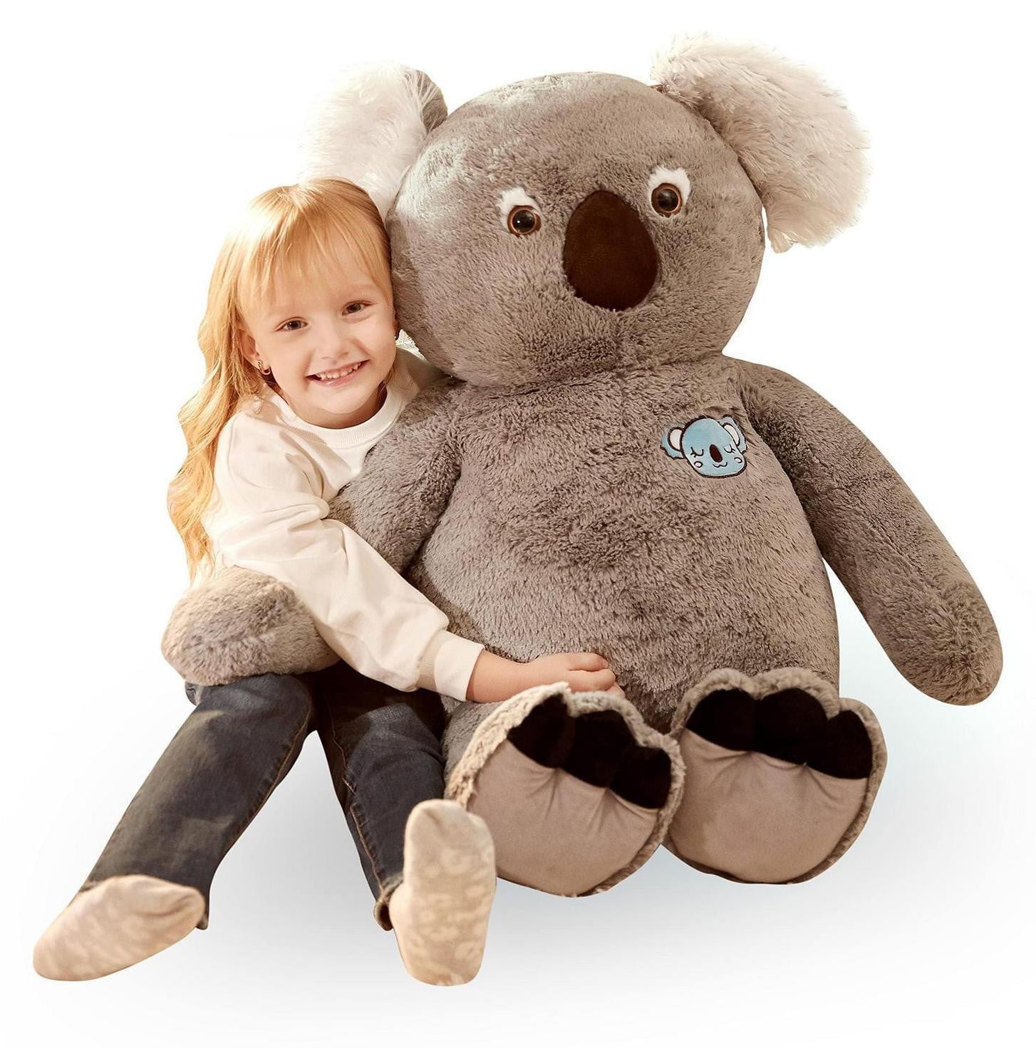 IKASA Grote Knuffelbeer Koala van Pluche, 78 cm