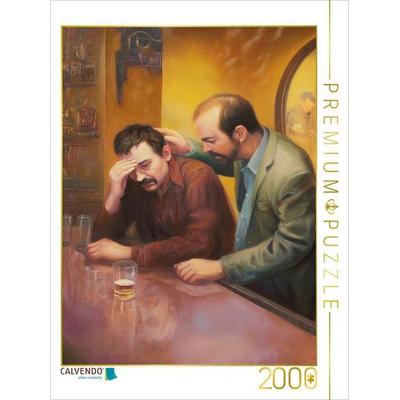 CALVENDO Puzzle Neues Bier ist schon bestellt | 2000 Teile Lege-Größe 90 × 67 cm Foto-Puzzle für glückliche Stunden