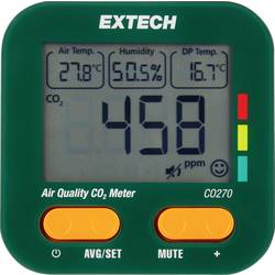 Extech Luftqualität (VOC)-Messgerät Temperatur, Luftfeuchtigkeit, CO2, Kondensationspunkt CO270