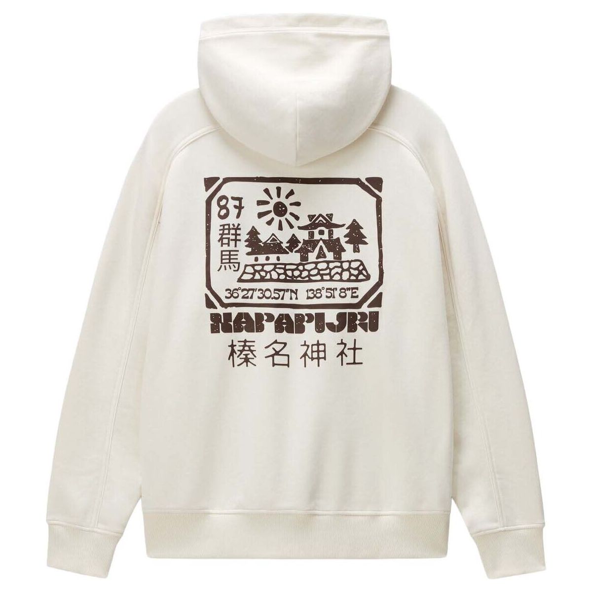 Napapijri B-teza H white whisper (N1A) XXL NP0A8AHGN1A1002