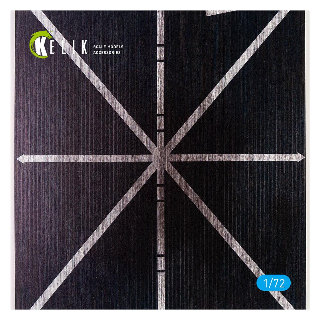 Kelik USS Antietam (CV-36) 1953 type 2 - Base - Acrylic 3 mm (180 x 214 mm) (130 g) (KS72072)