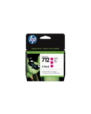 HP Enterprise HP 712 3-Pack 29-ml Magenta DesignJet Tintenpatrone Violett 3er (3ED78A)