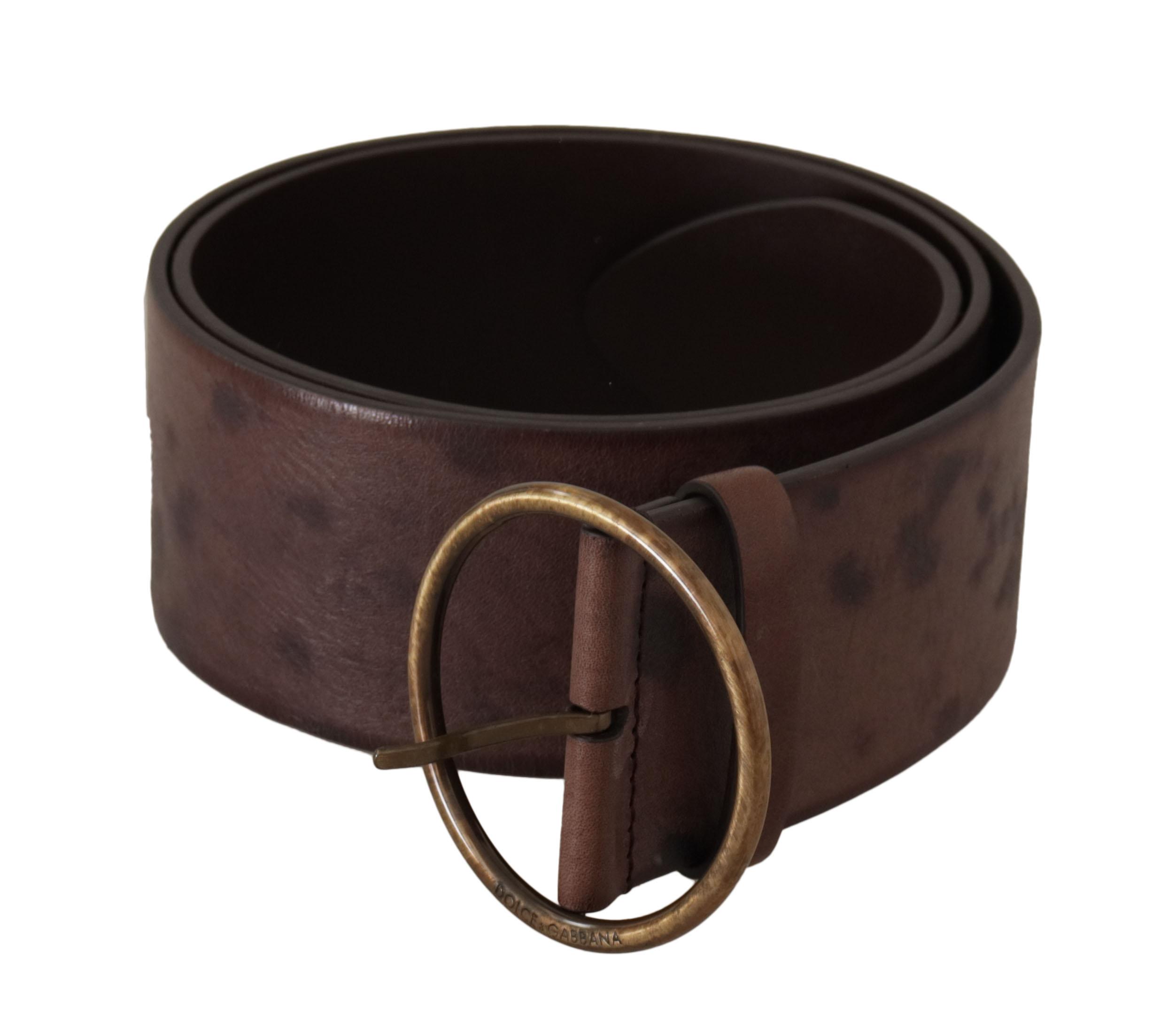 Leder Gürtel Braun Modell
