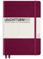 Leuchtturm1917 cuaderno A5 Port Red liso