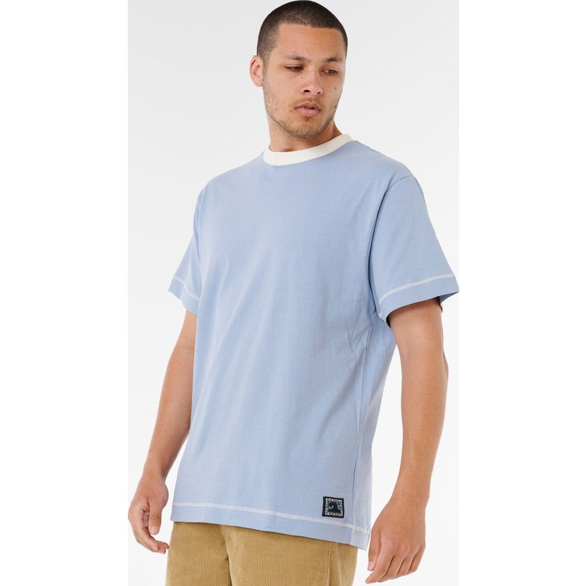 RipCurl Aots TY Williams Ringer Tee spray blue (2139) XS 0TIMTE_2139_XS