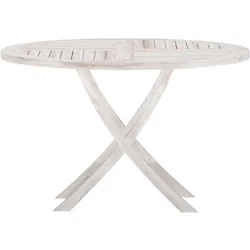 Venture Home, Gartentisch + Balkontisch, Kenya Round Dining Table (120 x 75 cm)