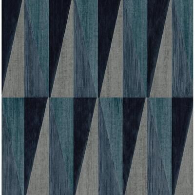 Harry & Grace Pieced Diamonds Peel and Stick Wallpaper