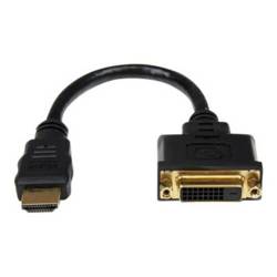 StarTech.com HDMI auf DVI Adapter 20cm - DVI-D (25 pin) HDDVIMF8IN