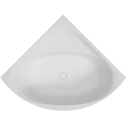 Hoesch iSensi Acryl-Badewanne Eck 1500x1500 mm, weiß