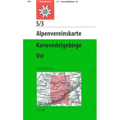 Karwendelgebirge, Ost, Sonstige von , Deutscher Alpenverein, 978-3-928777-09-4