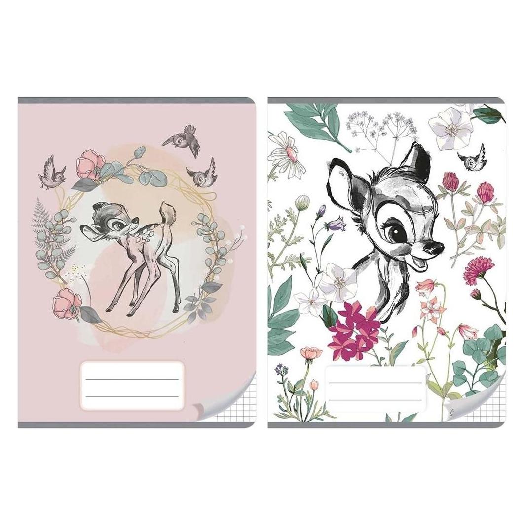 Beniamin Notizbuch A5/32K Raster Bambi (10 Stück) (A5, Kariert, Harter Einband) (499401)