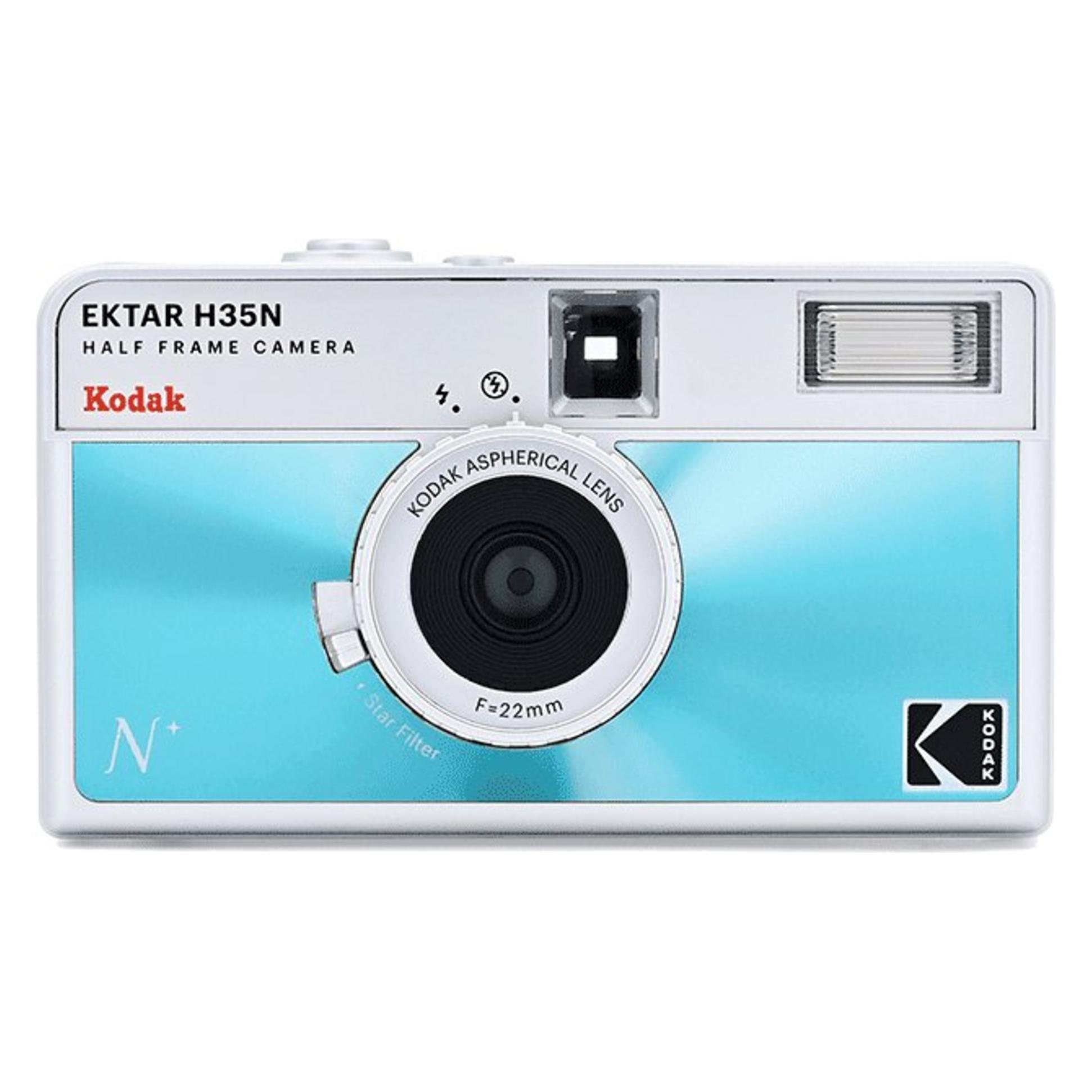 Kodak EKTAR H35N HF Film Camera Analogkamera-Set mit Ultramax, blue (RK0310)