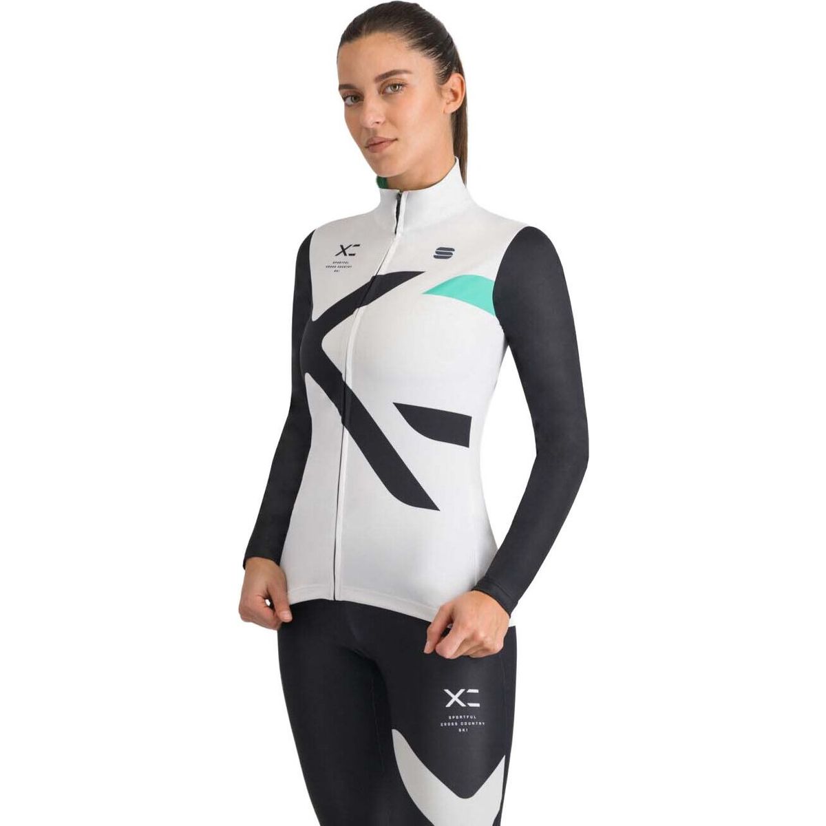 Sportful Squadra W Jersey white/black (101) S 0425525-101-S
