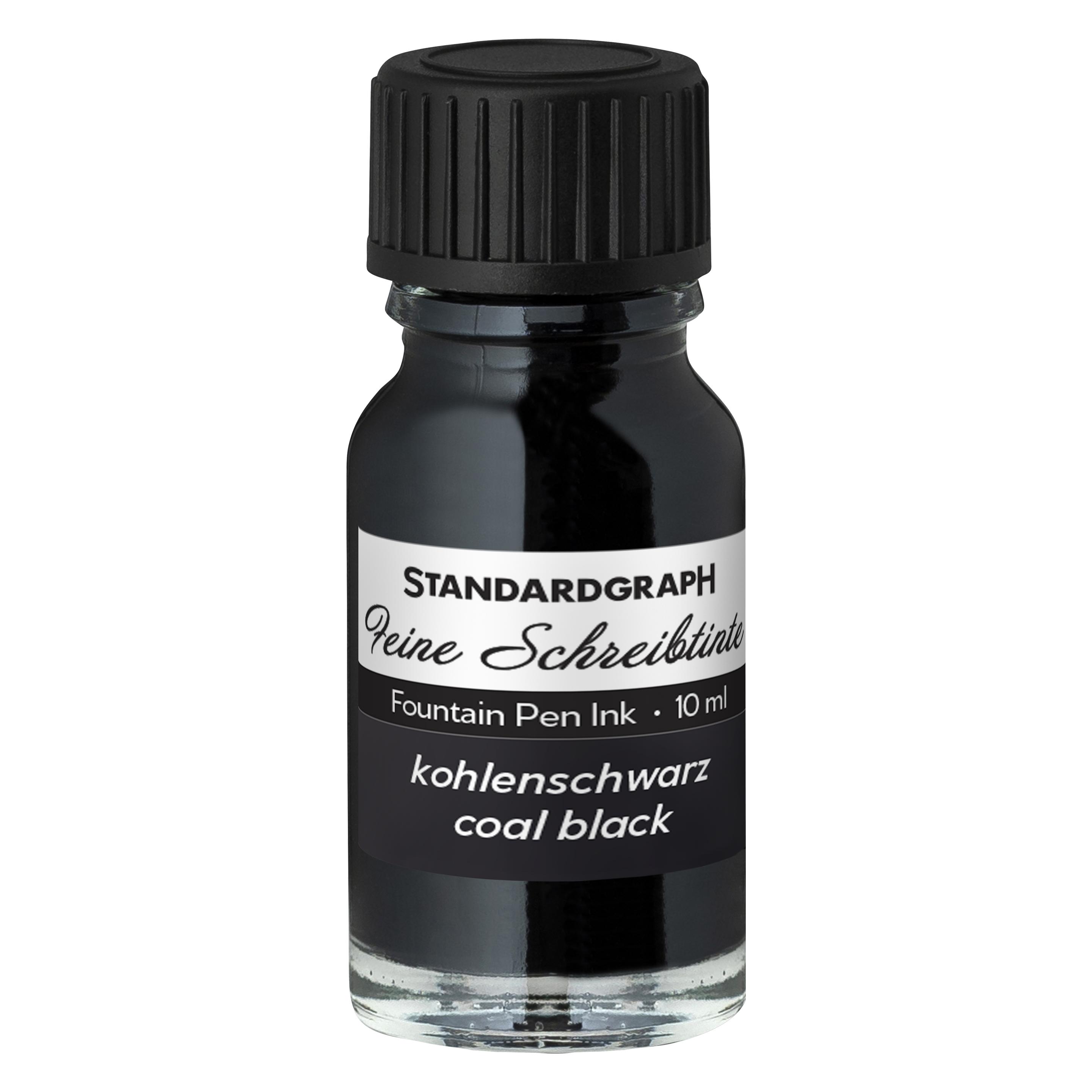 Standardgraph Tinte 10 ml Schwarz (Schwarz) (572900-SG)