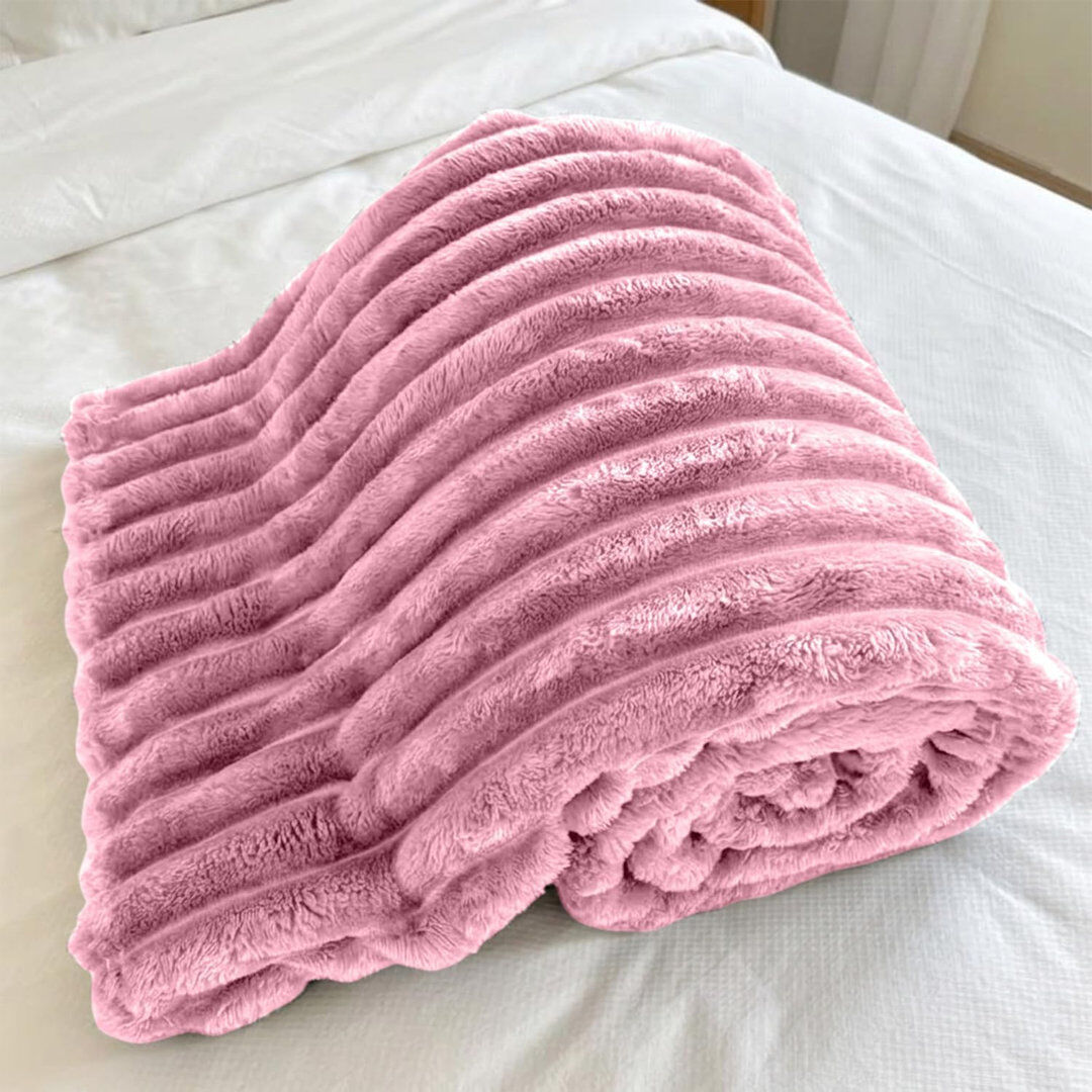 Fairmont Park Throw Blanket Winter Berry 200cm W X 240cm L