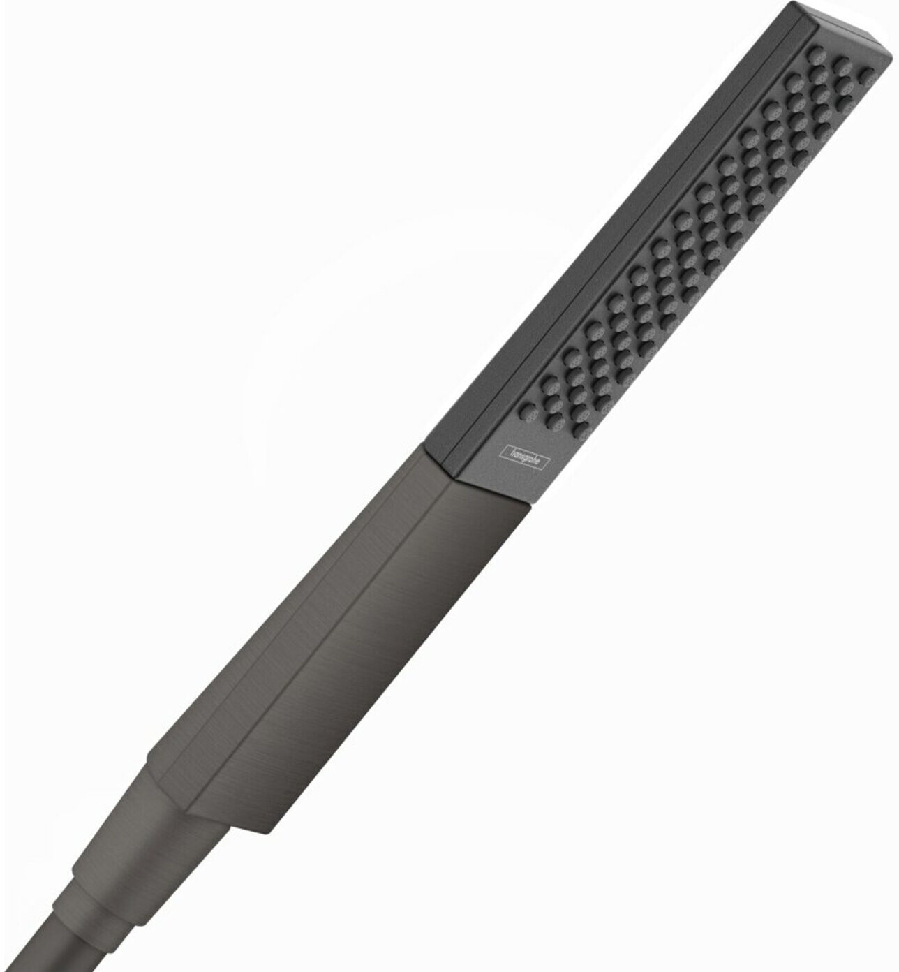 Hansgrohe Stabhandbrause Rainfinity 100 100mm Kopf, 1j, DN 15, brush. bla chrome (26866340)