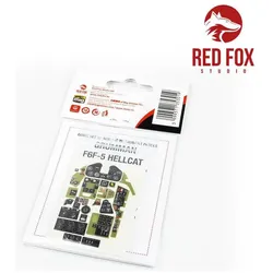 Red Fox 1/24 Grumman F6F-5 Hellcat (for Airfix kit)