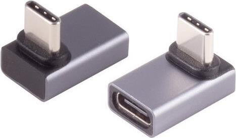 S-CONN Model 13-60002 USB-C Hub Grijs