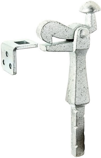 GAH Alberts Arrêt de porte avec équerre de fixation L52mm, H150mm acier (412821)