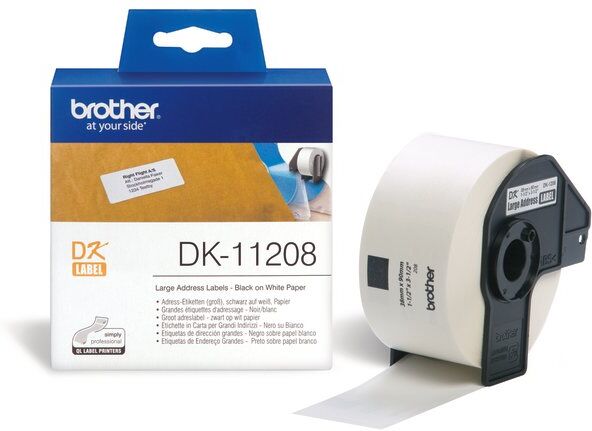 Brother Stor Adresse Etiket 38x90 Mm