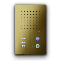 TCS CAI1000-0151 Audio Innenstation zum Freisprechen Serie Carus ADAPTO, Aufputzmontage bronze CAI10000151