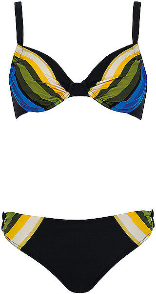 SUNFLAIR Damen Bikini schwarz   44D W