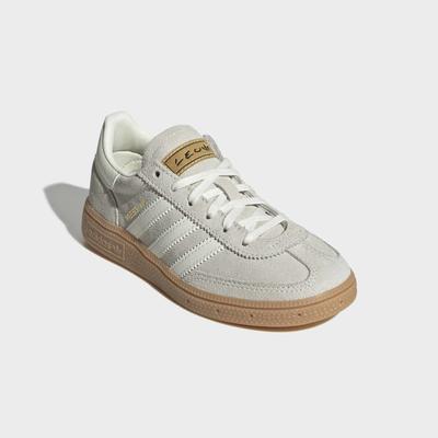 Sneaker ADIDAS PERFORMANCE "HANDBALL SPEZIAL MESSI", Mädchen, Gr. 32, beige (ivory, ivory, gold metallic), Leder, Schuhe Sneaker, für Kinder & Jugendliche