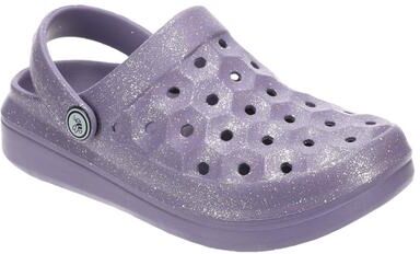 Joybees Varsity Clog - 2 Youth Purple Slip On Medium