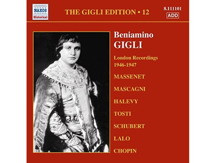 Beniamino Gigli - Great Singers: Beniamino Gigli (Vol