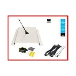 Dietz A10T4L750UNI Antennenset A10, UKW/DAB+ 23cm; 7,5m Kabel, FAKRA/DIN/SMB ...
