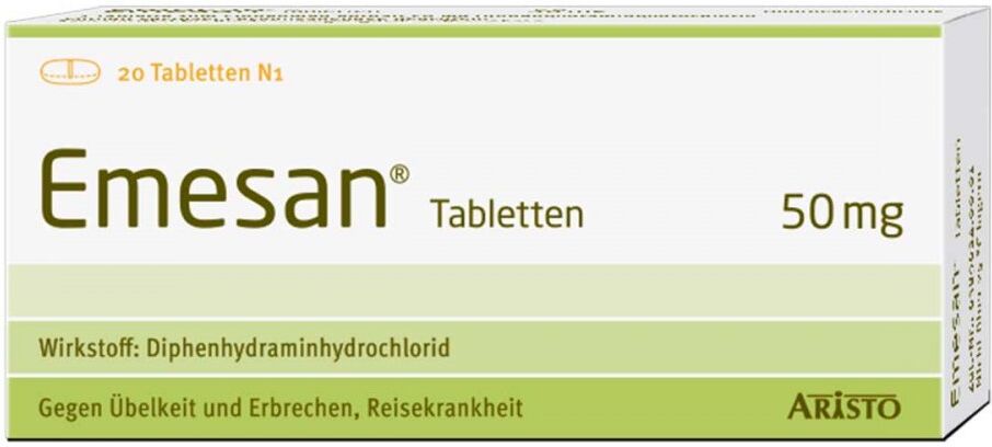 Emesan Reisetabletten 20stk