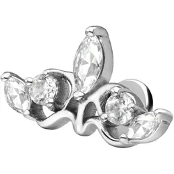 Titan Labret mit Innengewinde GOTISCHE KRONE