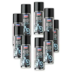 9x Reiniger LIQUI MOLY 20602 Bike Bremsen- und Kettenreiniger Fahrrad Kette 200 ml