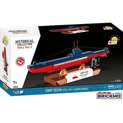 Cobi Historical Collection World War II 4864 Polish Submarine ORP DZIK 4864