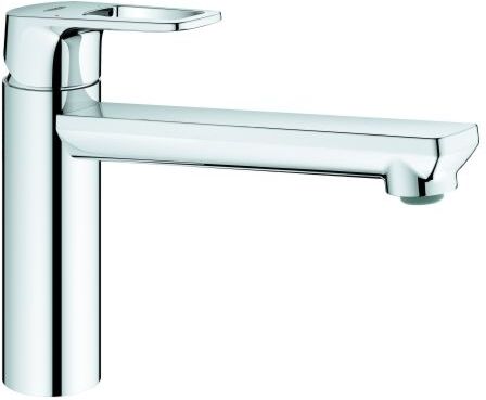 Grohe BauLoop Spültisch-Einhebelmischer 31706000 chrom, schwenkbarer, mittelhoher Auslauf
