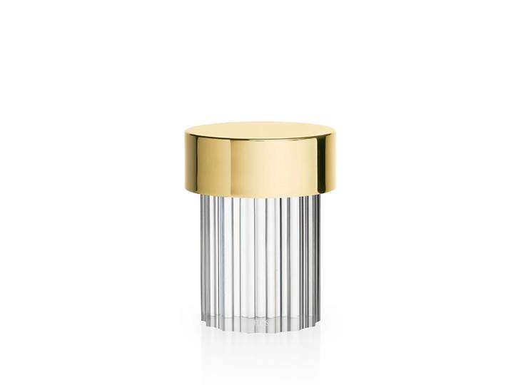 Flos Last Order Fluted IP20 Tischleuchte Messing