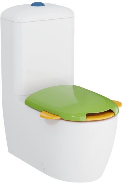 VitrA Sento Kids Stand-Tiefspül-WC 7362B003-0585 30x57,5x28cm, 6 l, ohne Spülrand, Abgang Vario, weiß Hochglanz