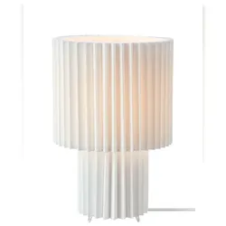 MARKSLÖJD Catis Tischleuchte 1L 32cm weiß
