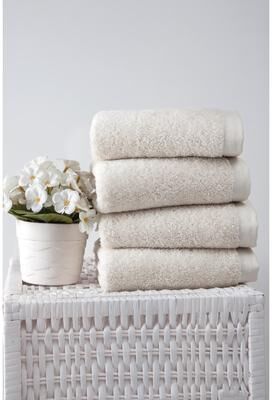 Ozan Premium Home 100% Genuine Turkish Cotton Horizon Hand Towel (Set of 4)